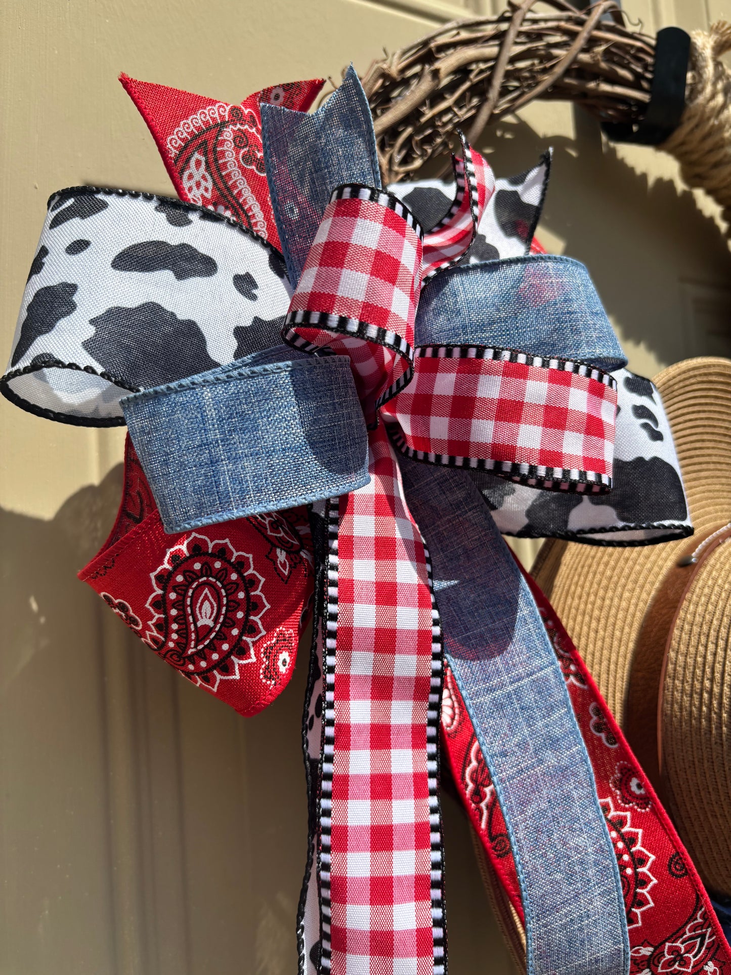 Cowgirl Farmhouse Wreath