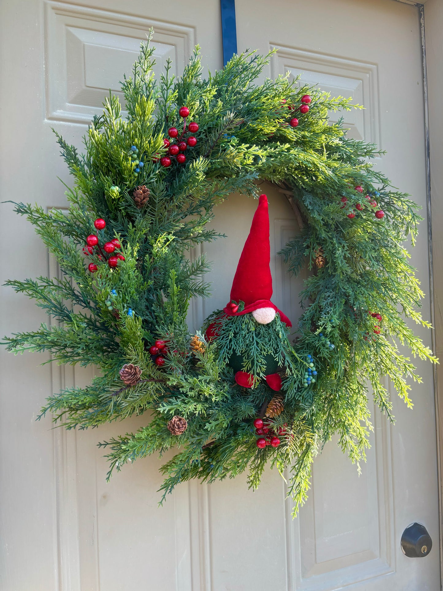 "Gnome for the Holidays" Winter Wreath