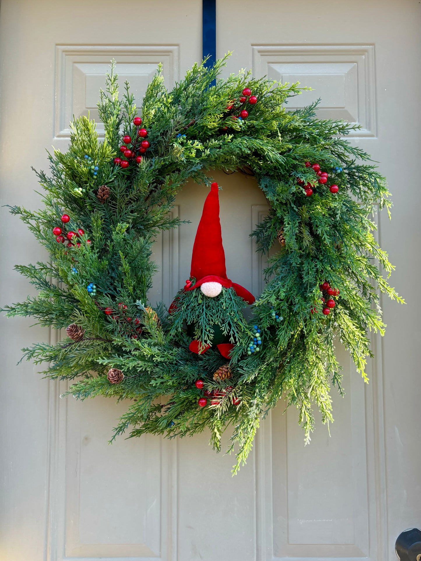 "Gnome for the Holidays" Winter Wreath
