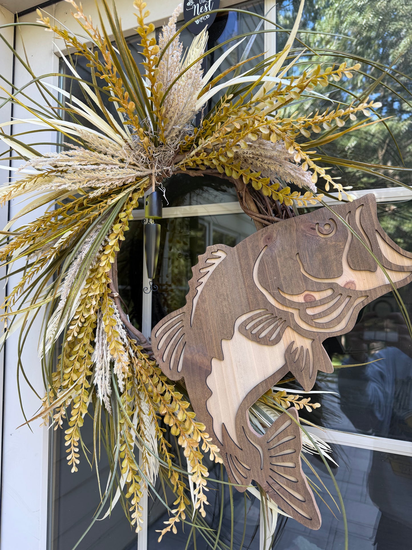 "Catch of the Day" Fishing Wreath