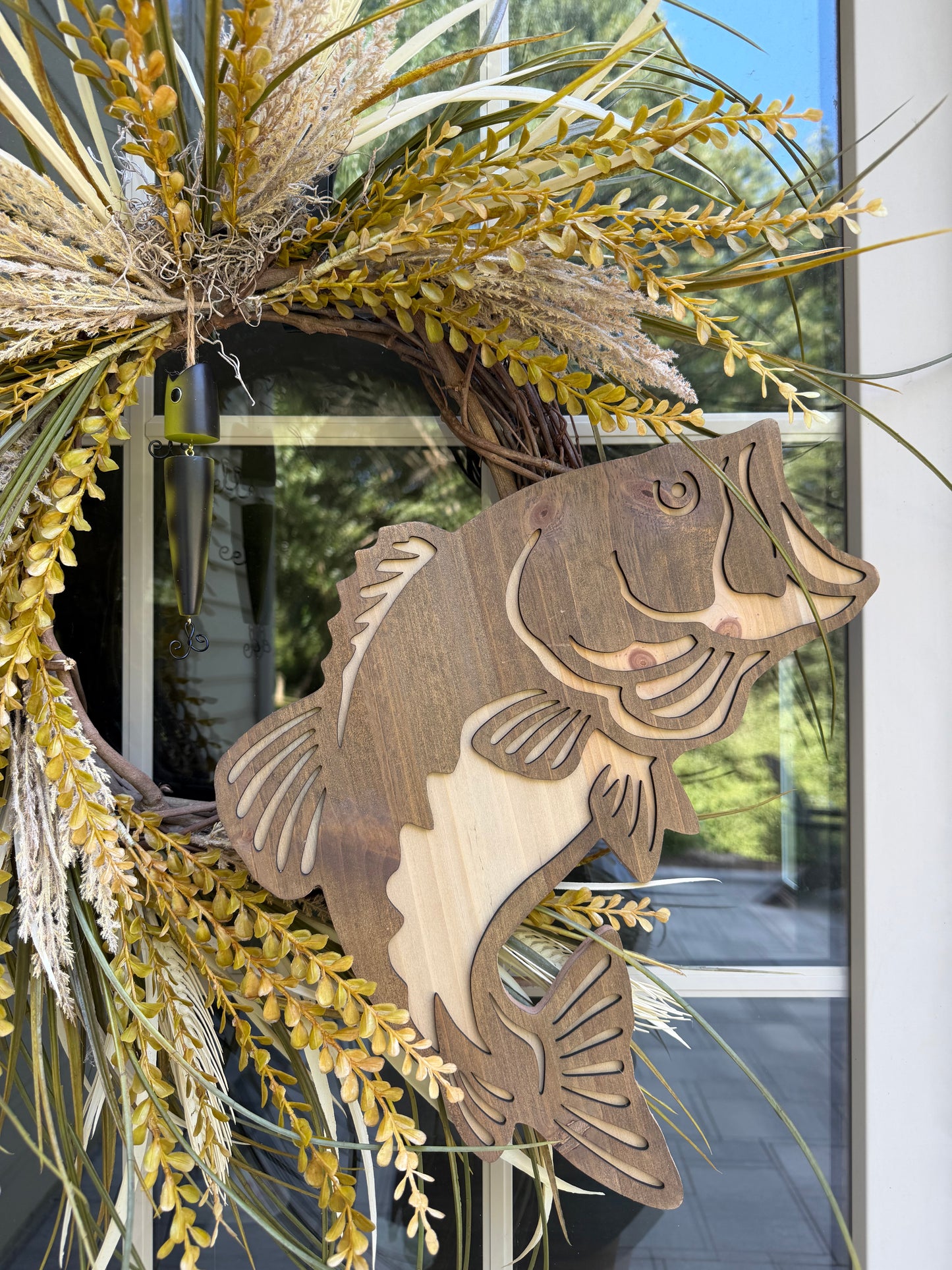 "Catch of the Day" Fishing Wreath