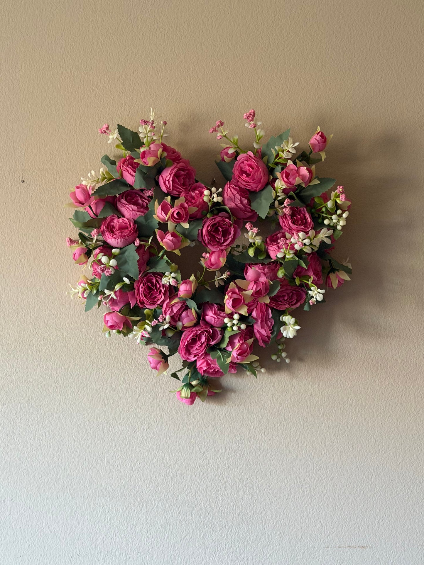 Blush Peony Valentine's Day Wreath