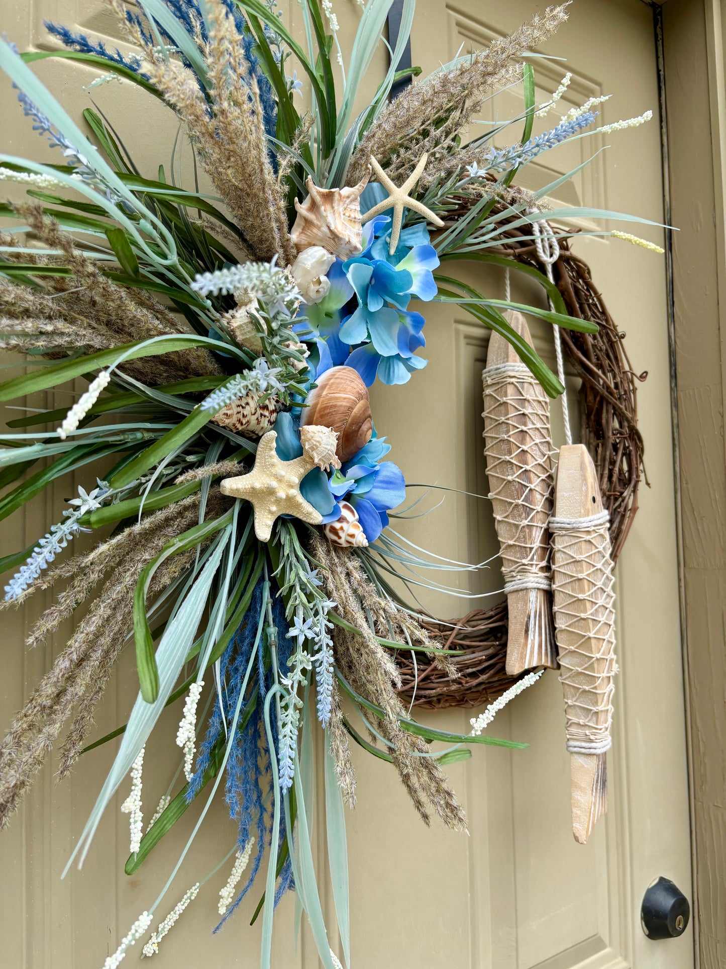 Nautical Summer Beach House Wreath