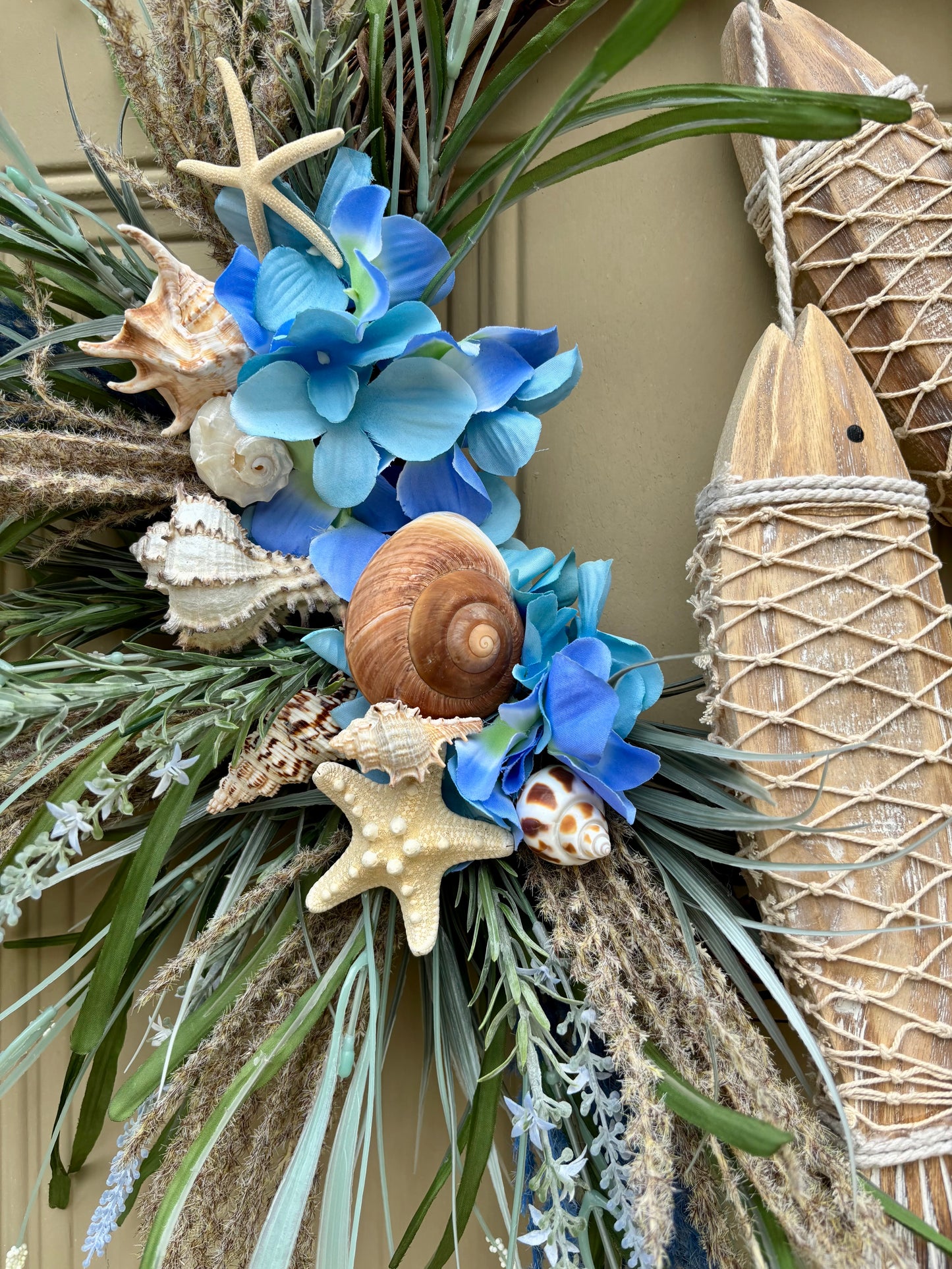 Nautical Summer Beach House Wreath