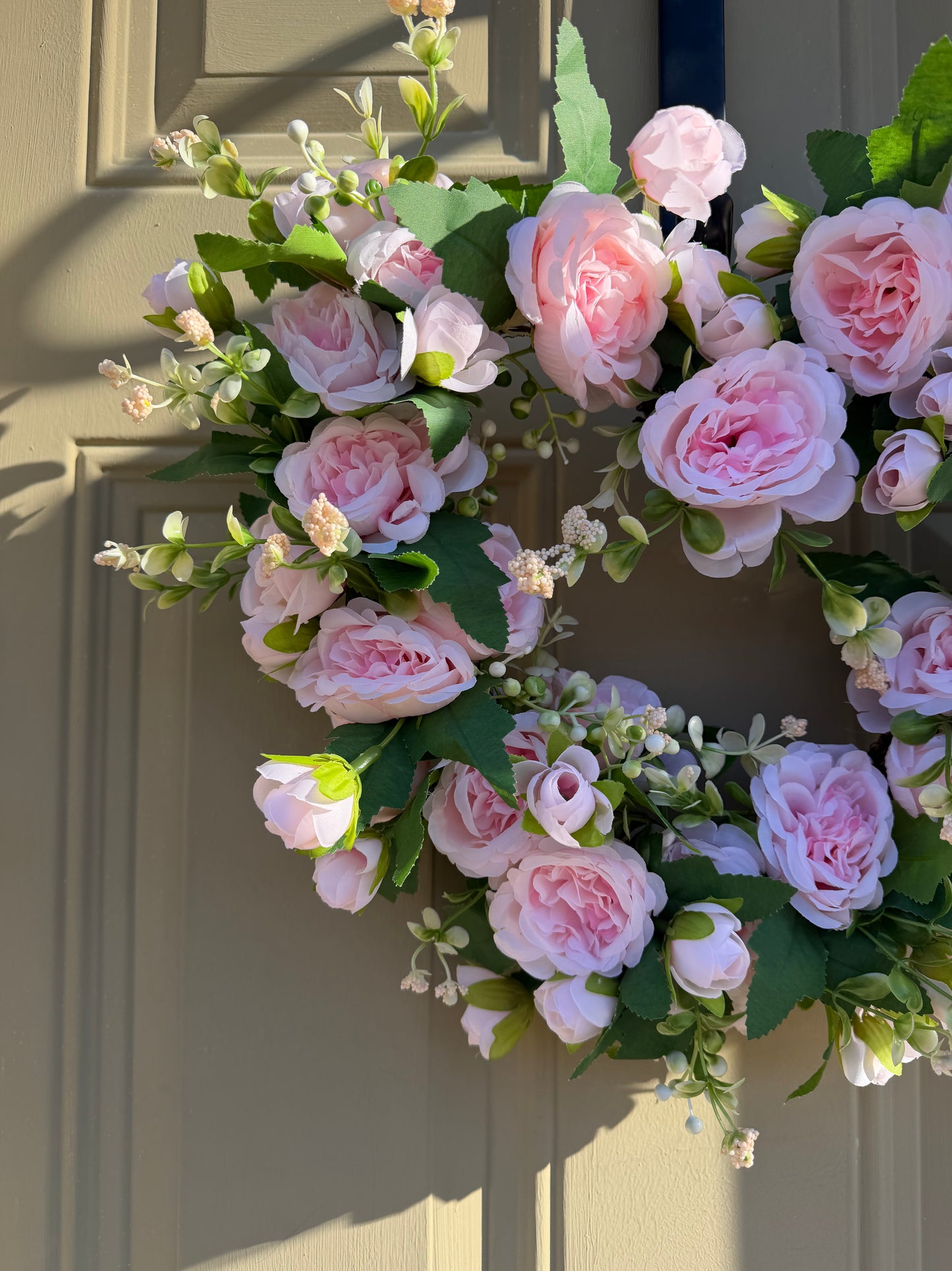 Baby Pink Peony Valentine's Day Wreath