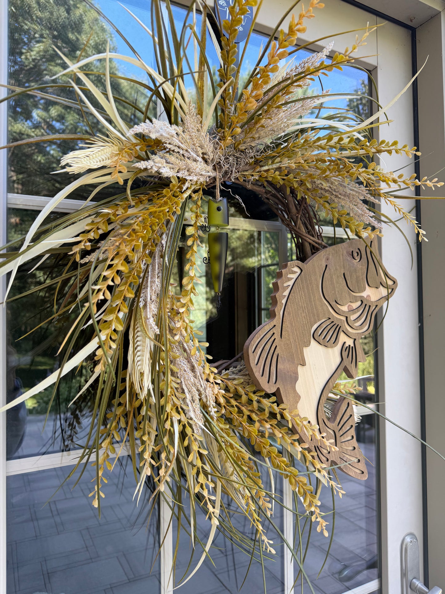 "Catch of the Day" Fishing Wreath