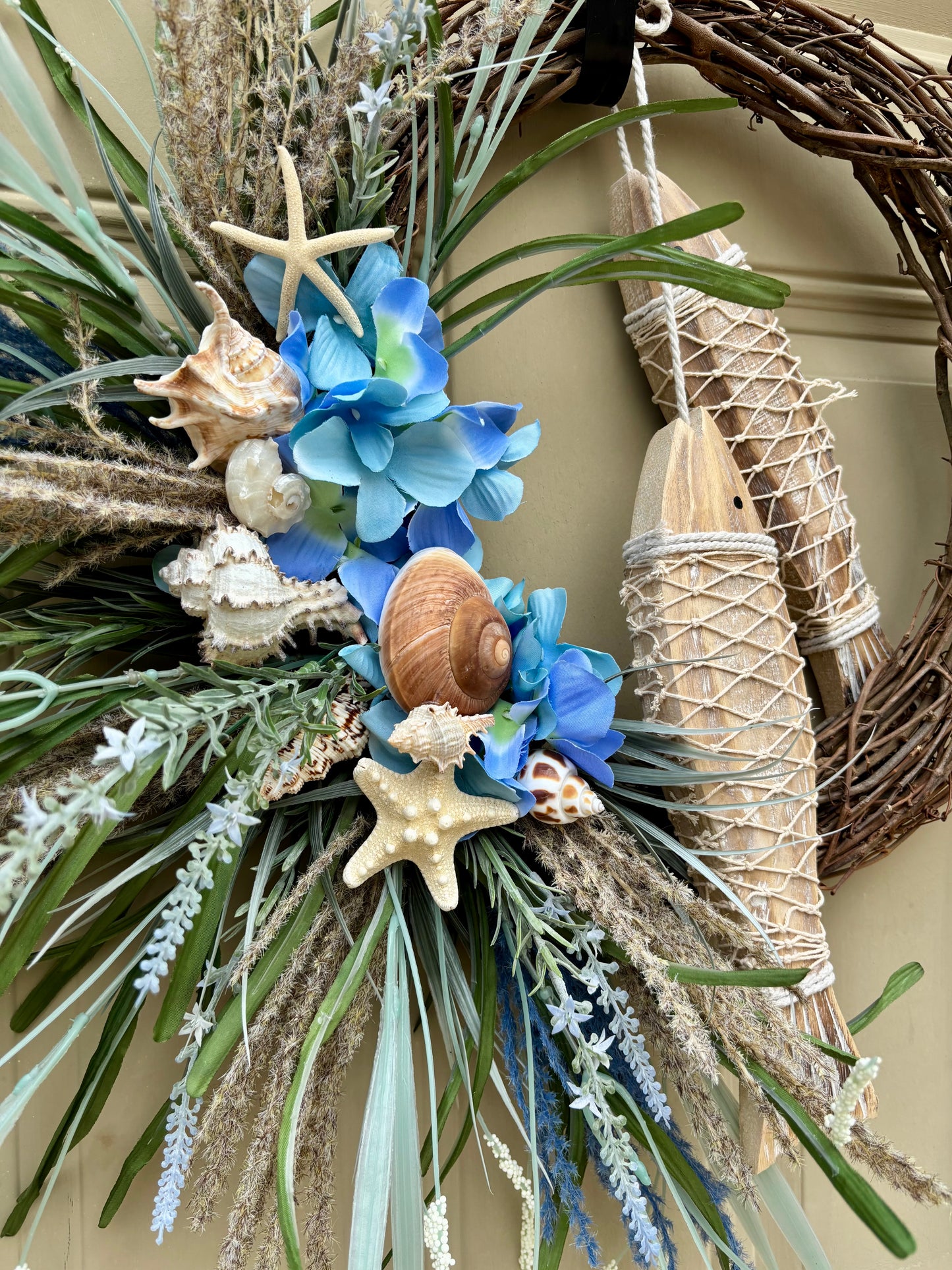 Nautical Summer Beach House Wreath