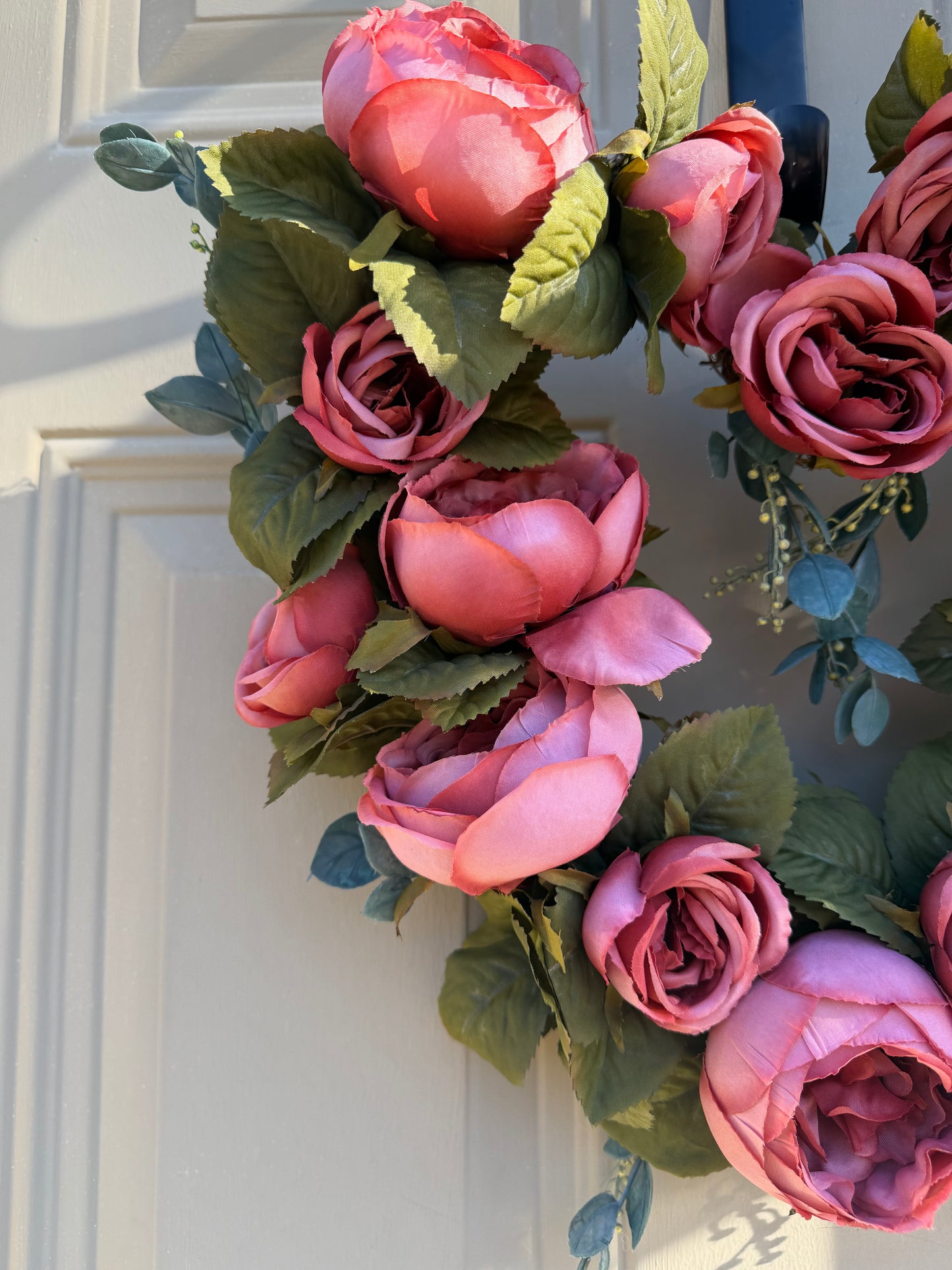 Dusty Rose Valentine's Day Wreath