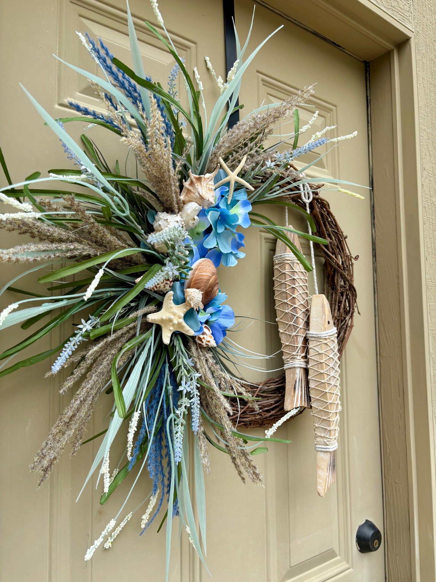 Nautical Summer Beach House Wreath