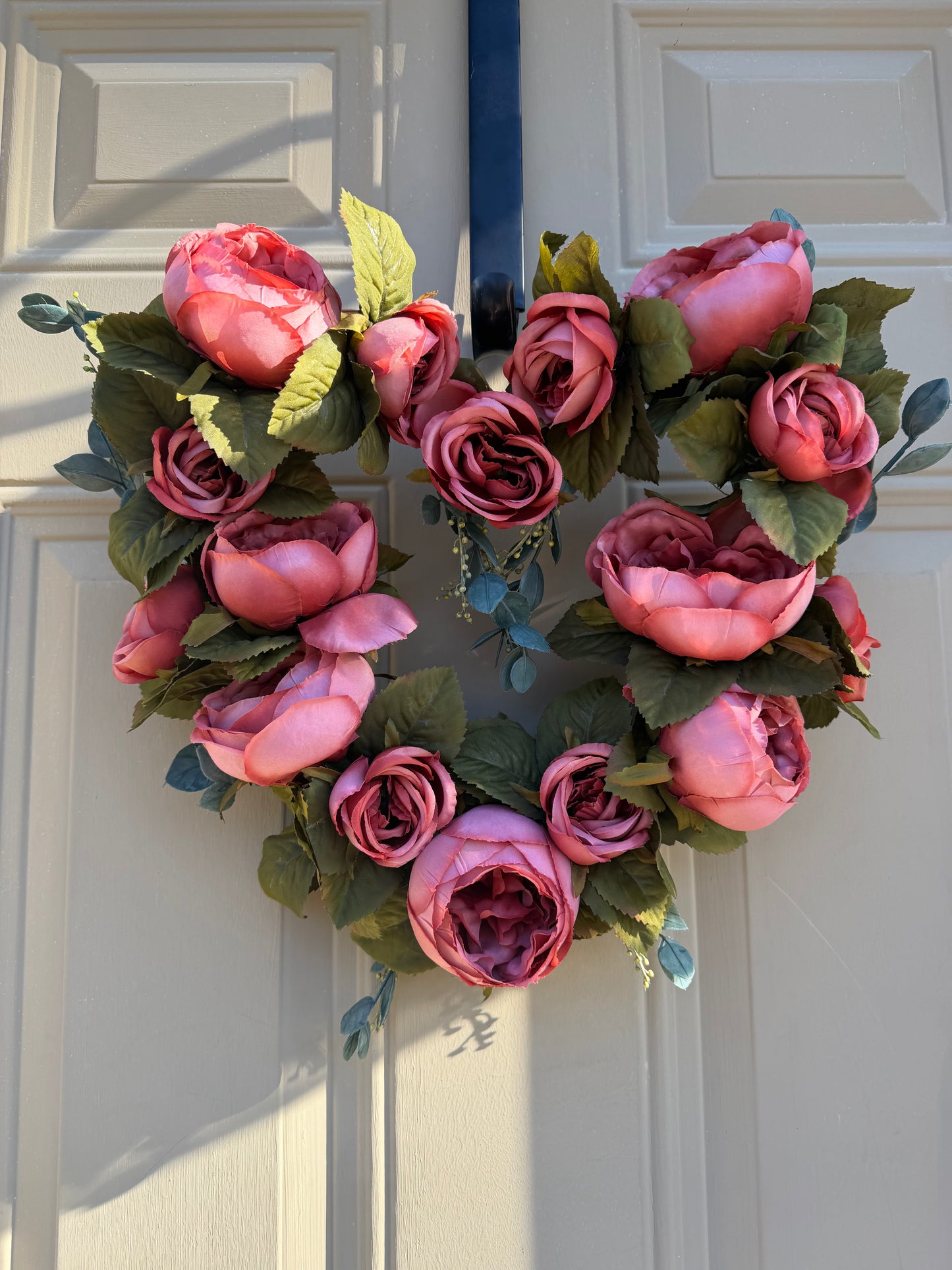 Dusty Rose Valentine's Day Wreath