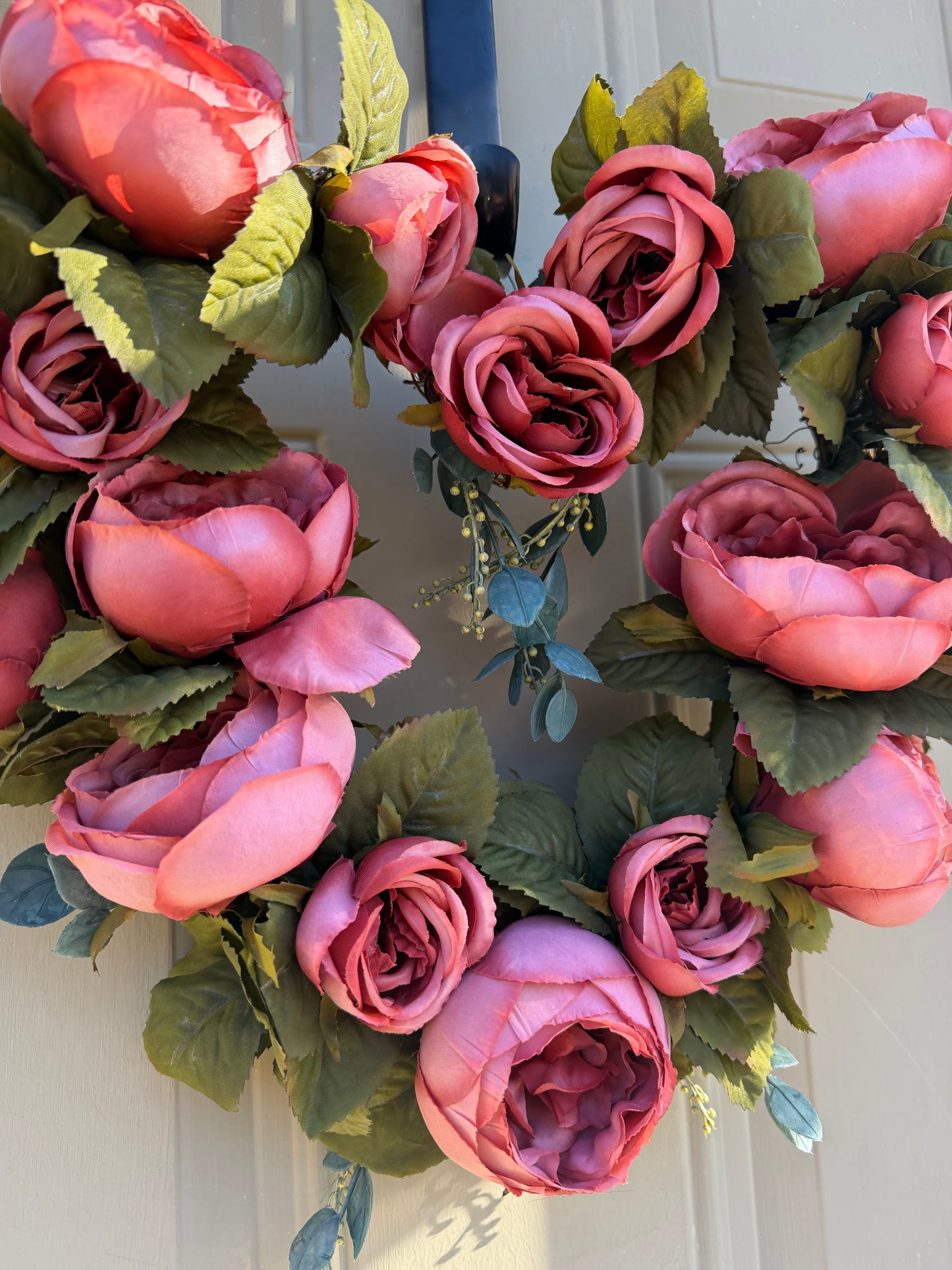 Dusty Rose Valentine's Day Wreath