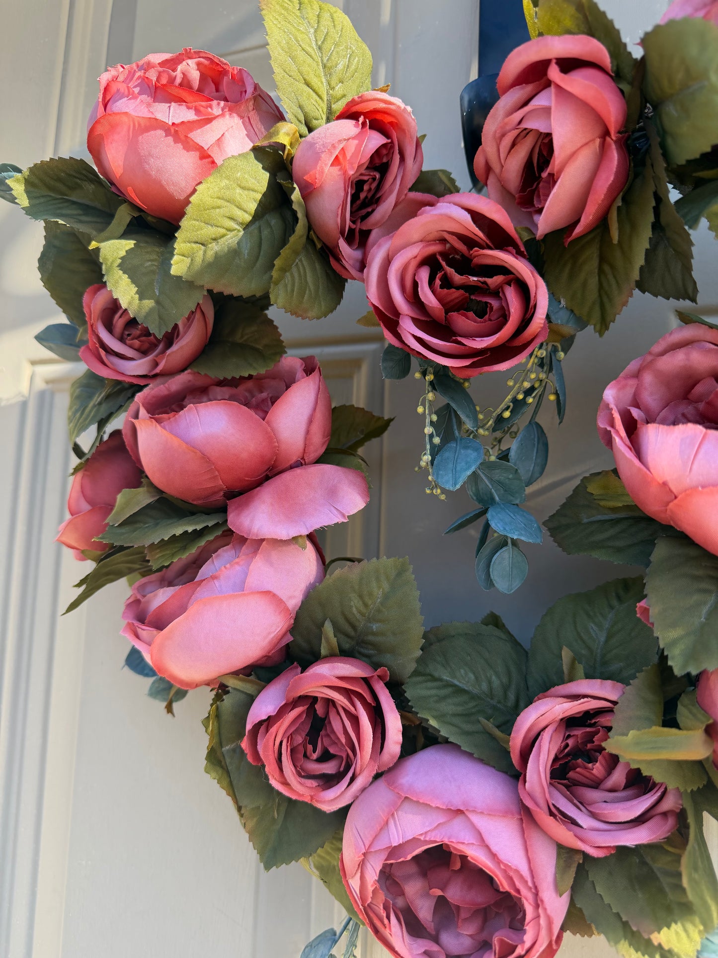 Dusty Rose Valentine's Day Wreath
