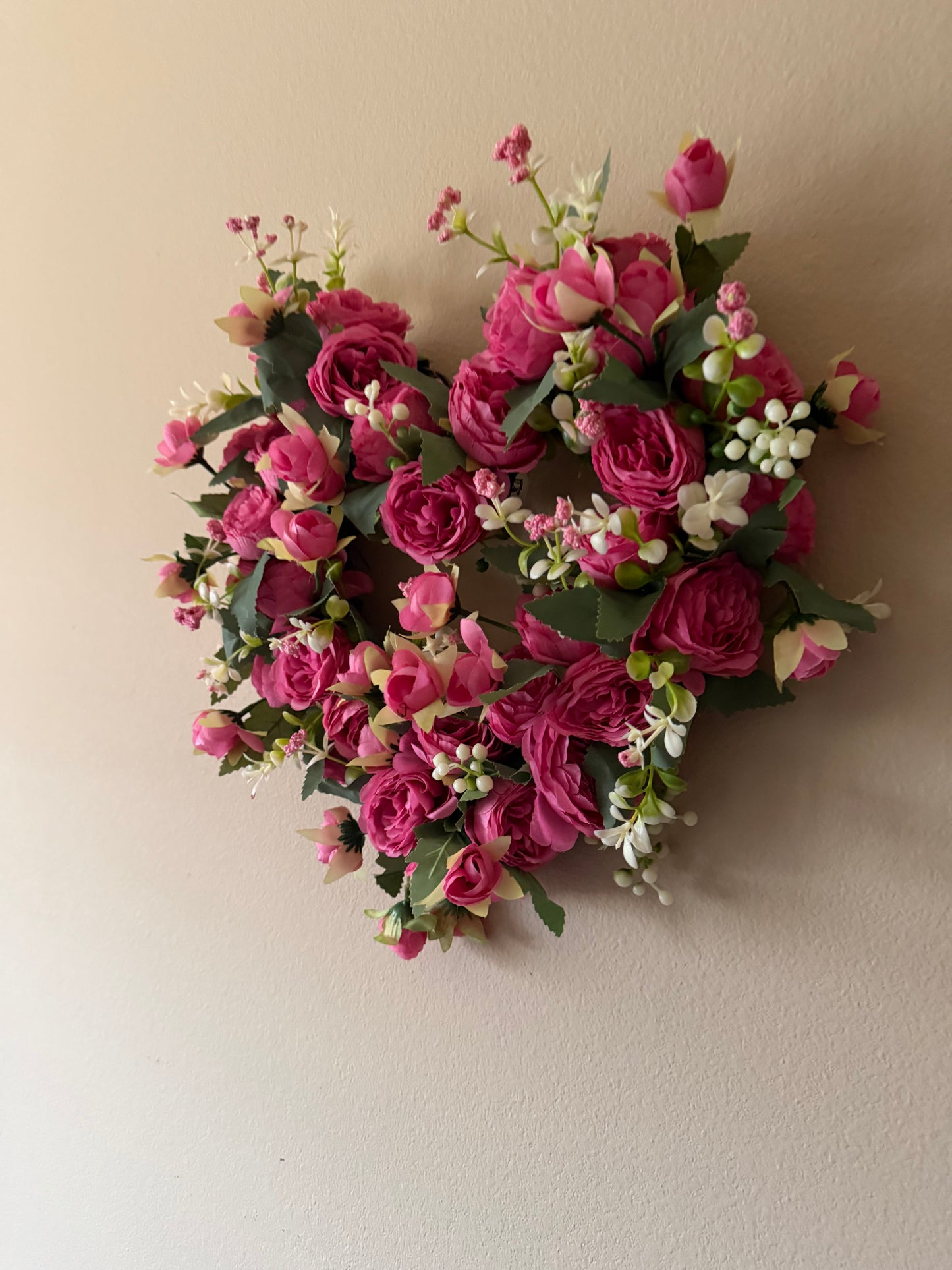 Blush Peony Valentine's Day Wreath