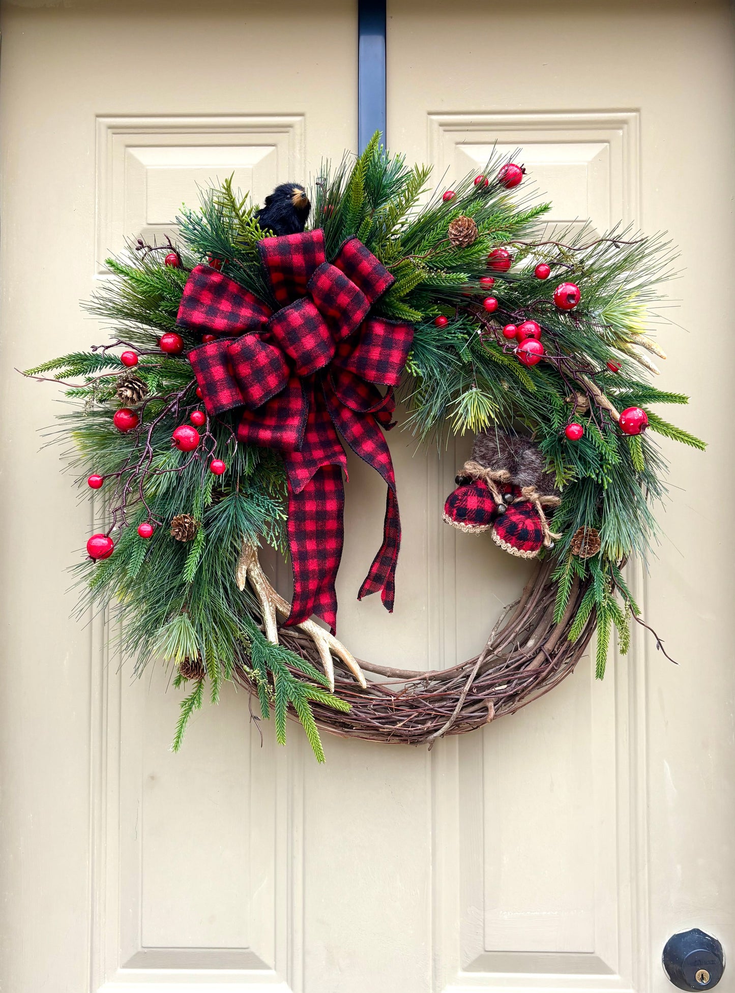 Adirondack Christmas Wreath