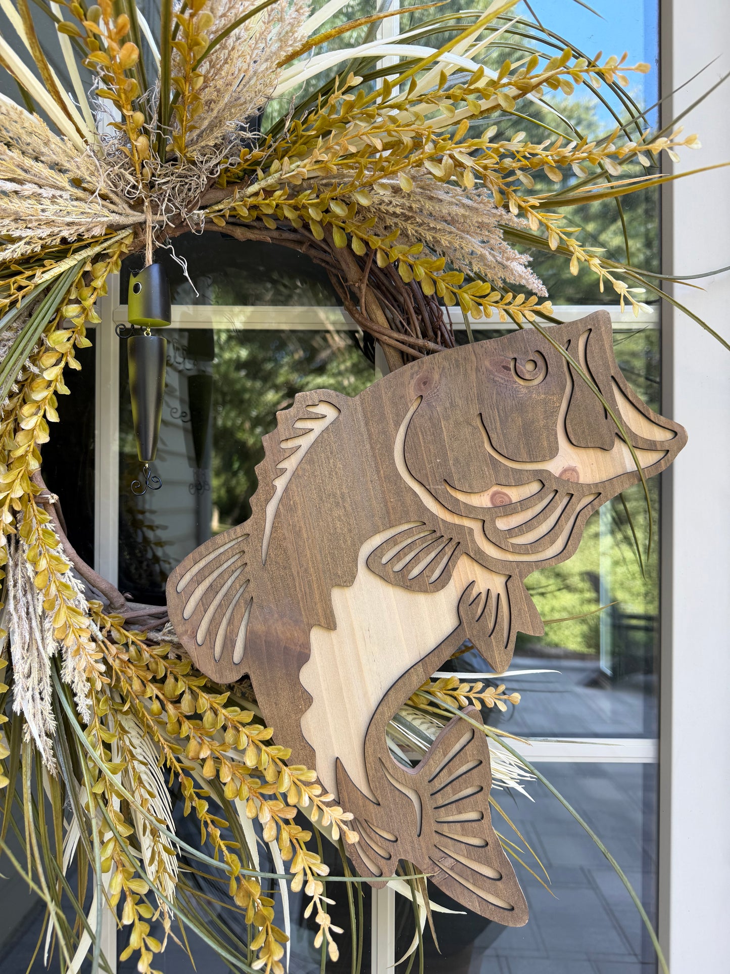 "Catch of the Day" Fishing Wreath