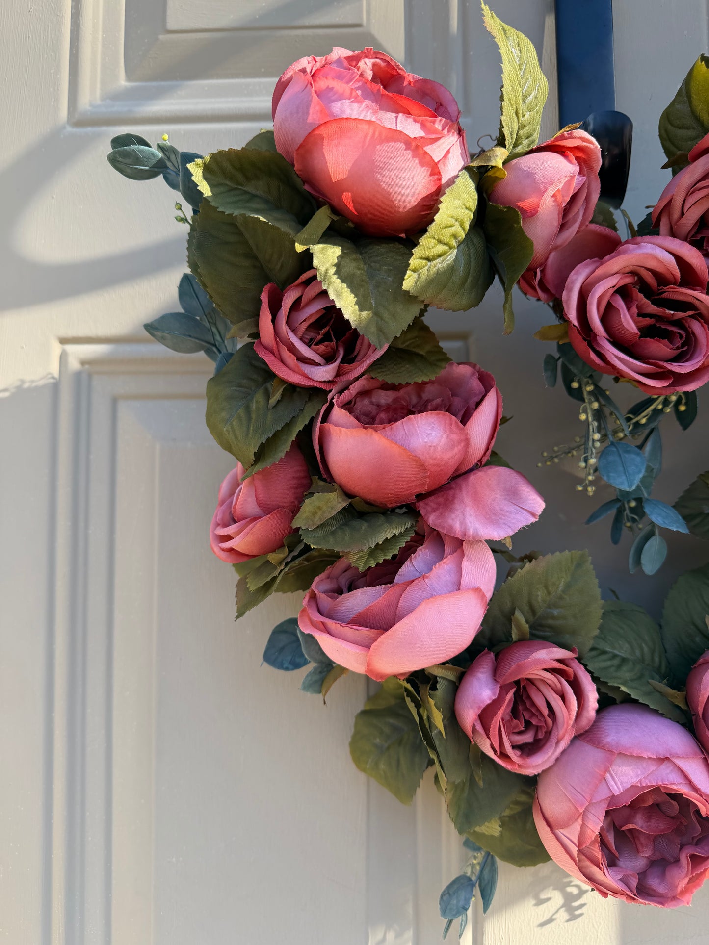 Dusty Rose Valentine's Day Wreath