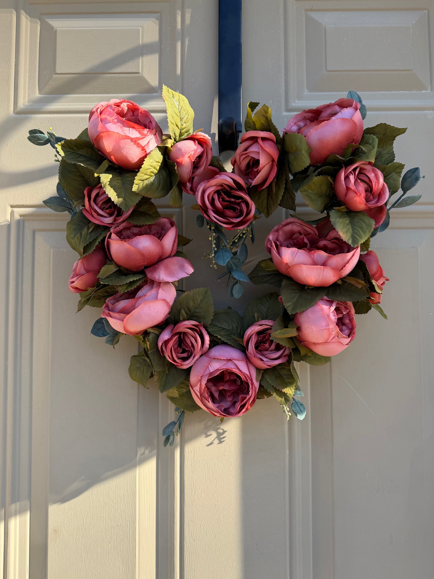 Dusty Rose Valentine's Day Wreath