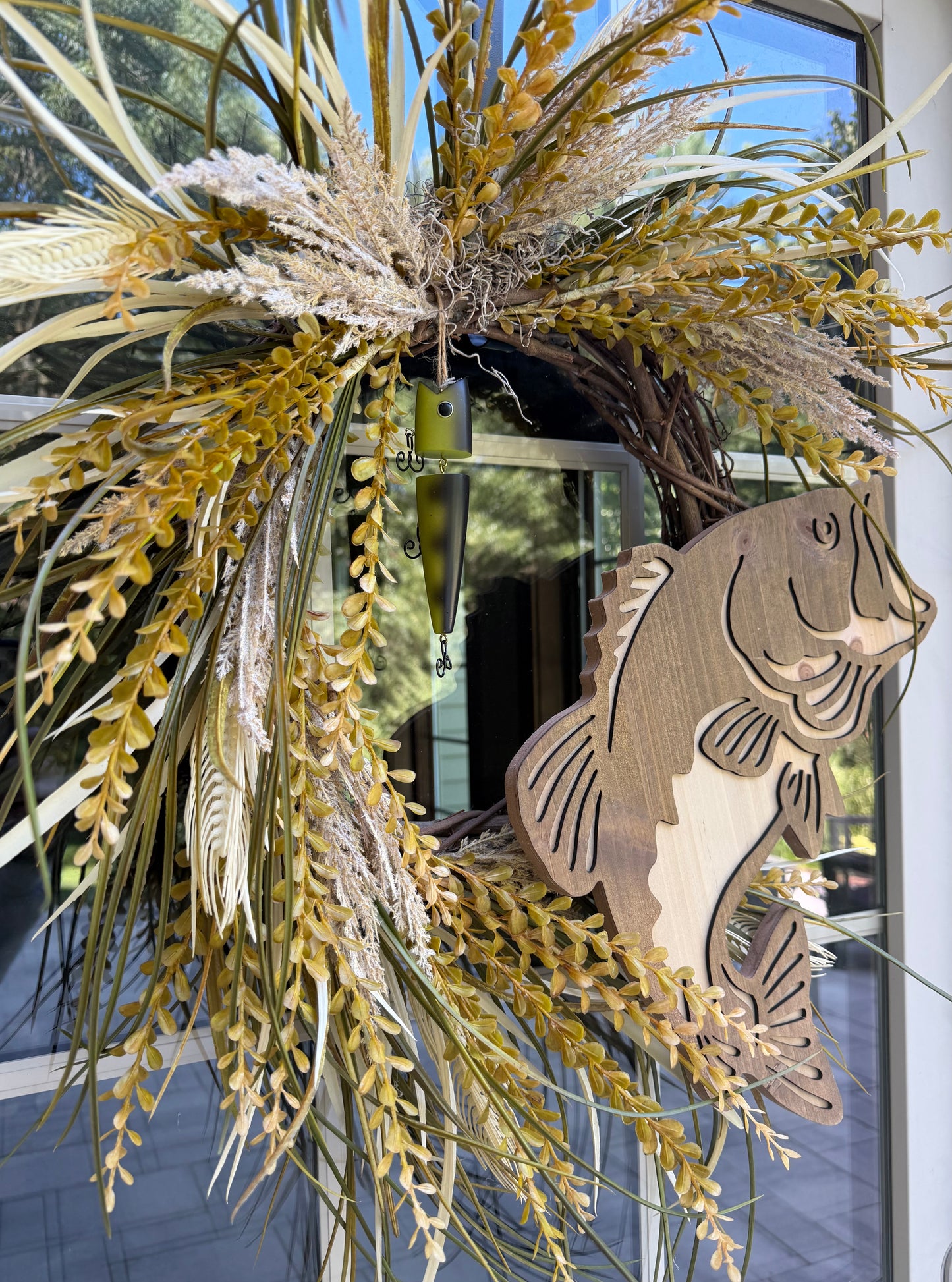 "Catch of the Day" Fishing Wreath