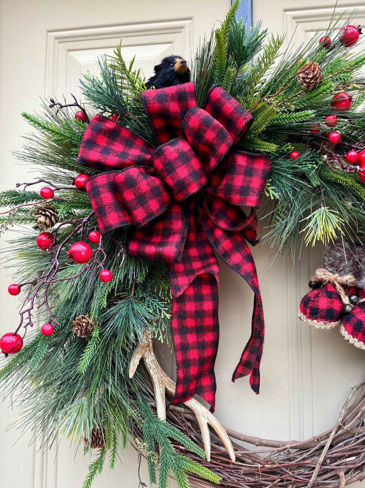 Adirondack Christmas Wreath