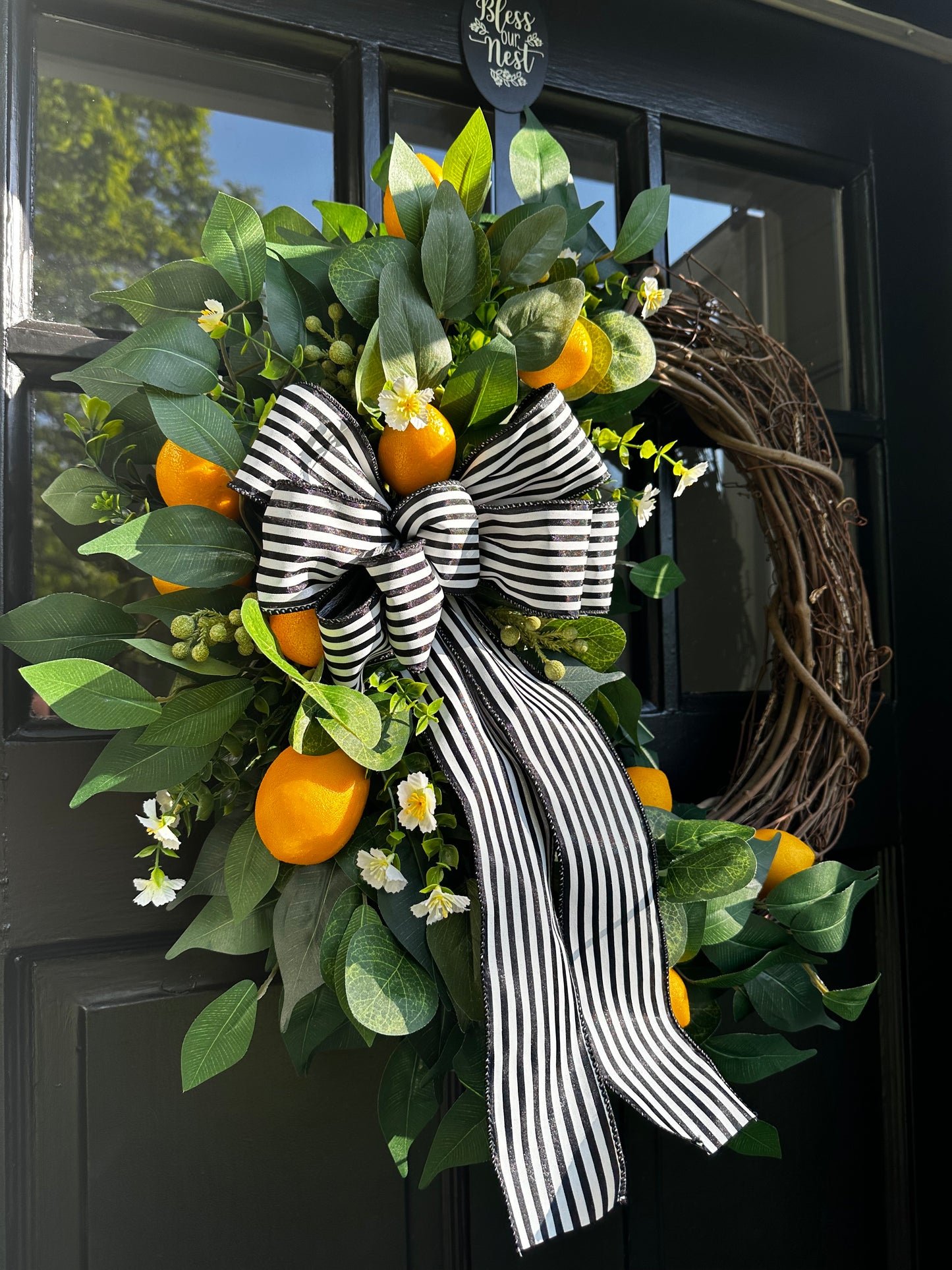 Summer Lemon Wreath