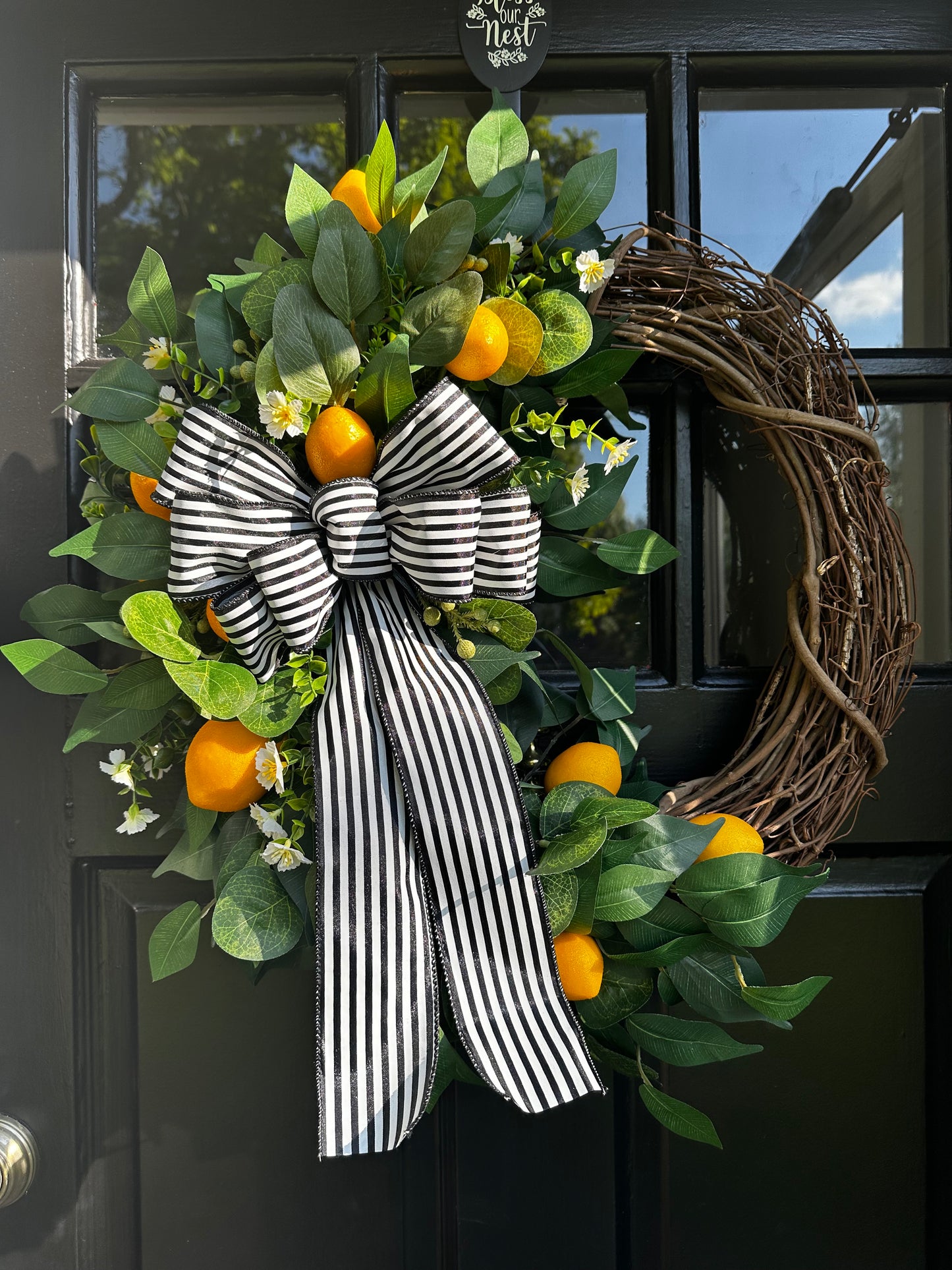 Summer Lemon Wreath